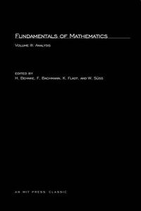 Cover image for Fundamentals of Mathematics: Analysis