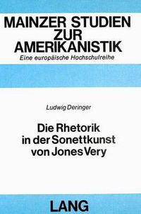 Cover image for Die Rhetorik in Der Sonettkunst Von Jones Very