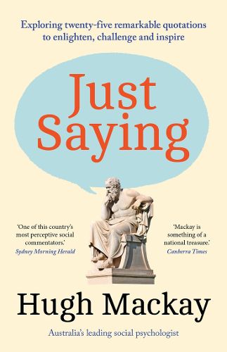 Cover image for Just Saying