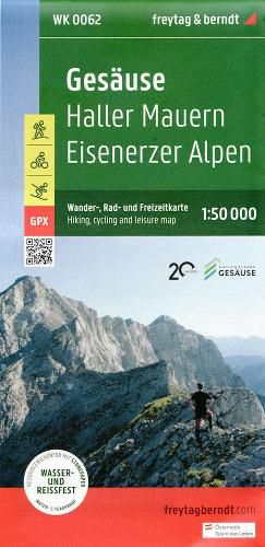 Cover image for Gesause 1:50,000 Hiking, Cycling and Leisure map