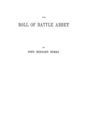 Cover image for The Roll of Battle Abbey