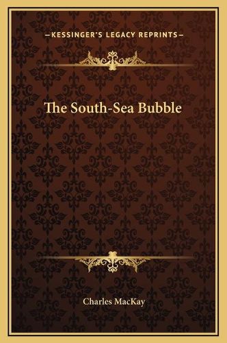 Cover image for The South-Sea Bubble