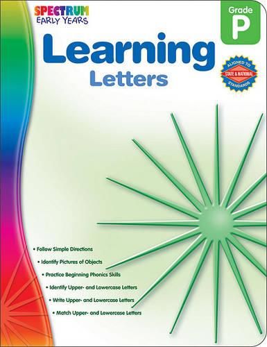 Cover image for Learning Letters, Grade Pk