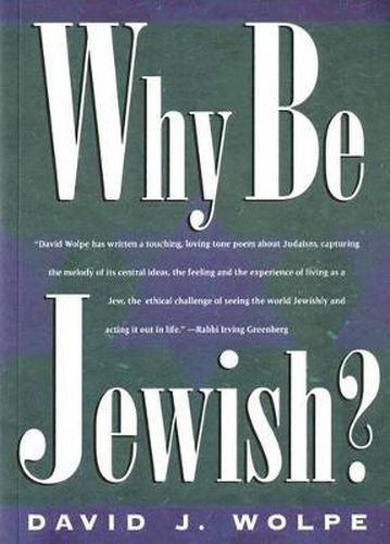 Cover image for Why Be Jewish?