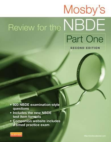 Cover image for Mosby's Review for the NBDE Part I