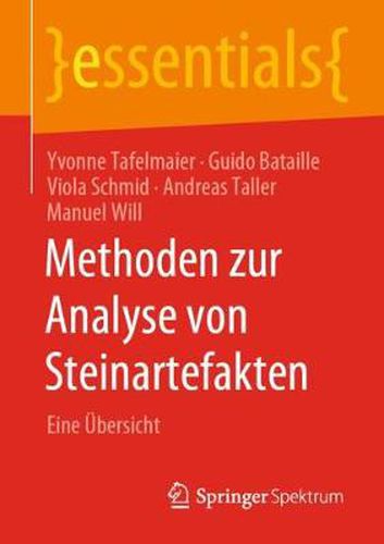 Cover image for Methoden Zur Analyse Von Steinartefakten: Eine UEbersicht