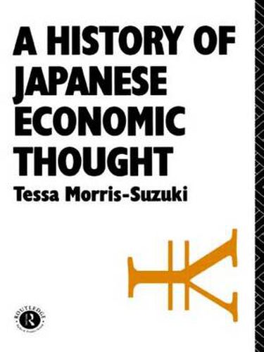 Cover image for A History of Japanese Economic Thought