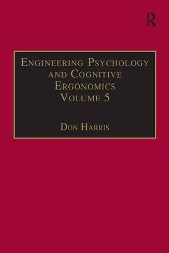Cover image for Engineering Psychology and Cognitive Ergonomics: Volume 5: Aerospace and Transportation Systems