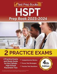 Cover image for HSPT Prep Book 2024-2025