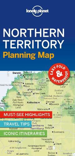 Lonely Planet Northern Territory Planning Map