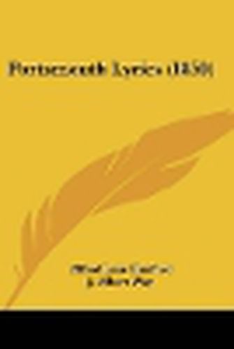 Cover image for Portsmouth Lyrics (1850)