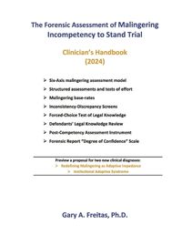 Cover image for The Forensic Assessment of Malingering Incompetency to Stand Trial