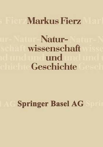 Cover image for Naturwissenschaft Und Geschichte: Vortreage Und Aufseatze