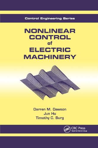 Cover image for Nonlinear Control of Electric Machinery