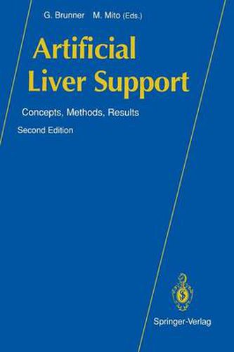 Cover image for Artificial Liver Support: Concepts, Methods, Results