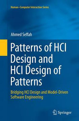 Cover image for Patterns of HCI Design and HCI Design of Patterns: Bridging HCI Design and Model-Driven Software Engineering
