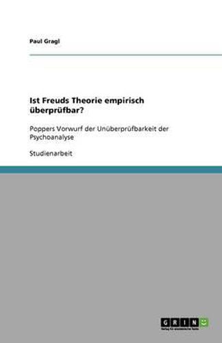 Ist Freuds Theorie empirisch uberprufbar?