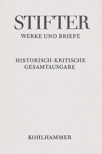 Cover image for Der Nachsommer: Eine Erzahlung. Apparat Teil I