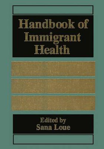 Cover image for Handbook of Immigrant Health