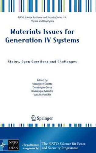 Cover image for Materials Issues for Generation IV Systems: Status, Open Questions and Challenges