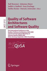 Cover image for Quality of Software Architectures and Software Quality