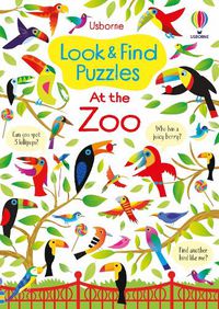 Cover image for Look and Find Puzzles At the Zoo