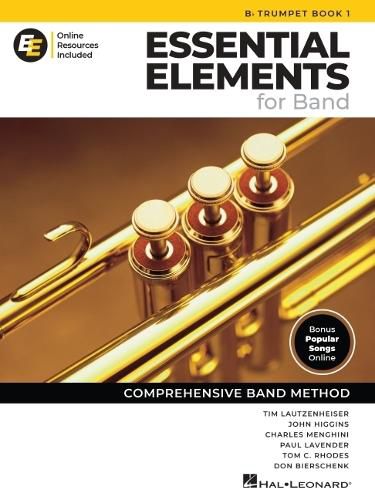 Cover image for Essential Elements for Band - Bb Trumpet Book 1