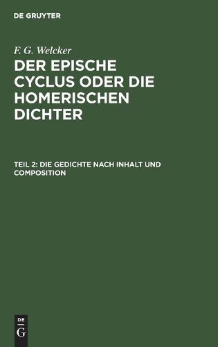 Cover image for Die Gedichte Nach Inhalt Und Composition