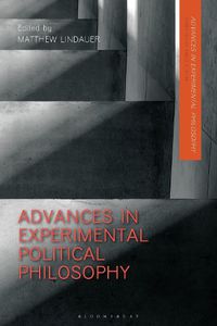 Cover image for Advances in Experimental Political Philosophy