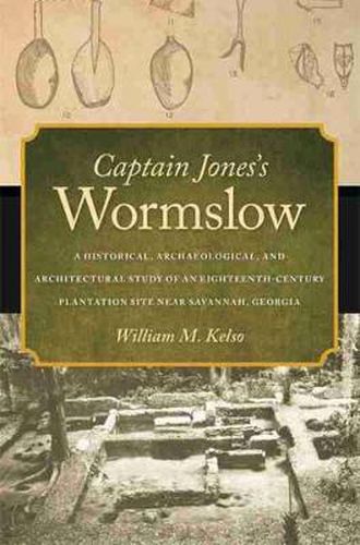 Cover image for Captain Jones's Wormslow: A Historical, Archaeological, and Architectural Study of an Eighteenth-Century Plantation Site near Savannah, Georgia