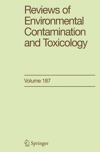 Cover image for Reviews of Environmental Contamination and Toxicology 164