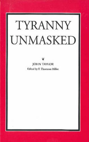 Cover image for Tyranny Unmasked