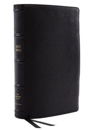 Cover image for NKJV, Reference Bible, Classic Verse-by-Verse, Center-Column, Premium Goatskin Leather, Black, Premier Collection, Red Letter, Comfort Print: Holy Bible, New King James Version