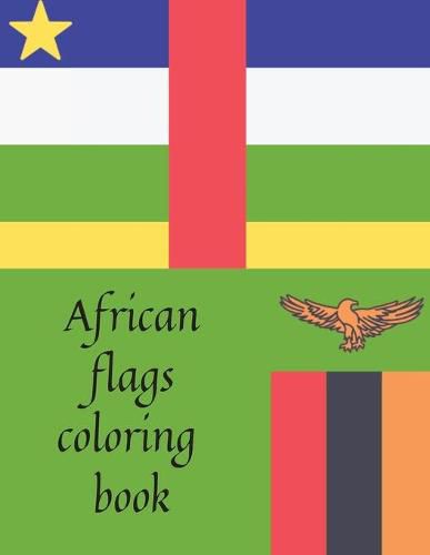 Cover image for African flags coloring book