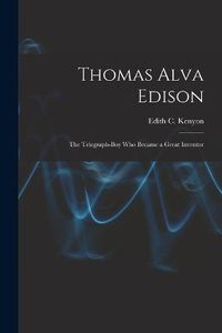 Cover image for Thomas Alva Edison