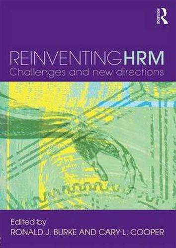 Cover image for Reinventing HRM: Challenges and New Directions