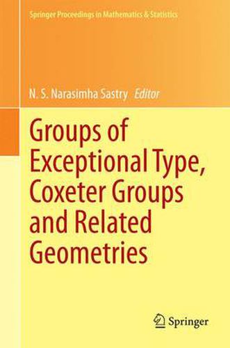 Cover image for Groups of Exceptional Type, Coxeter Groups and Related Geometries