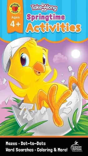 Cover image for My Take-Along Tablet Springtime Activities, Ages 4 - 5
