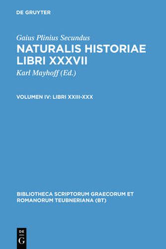 Cover image for Naturalis Historiae, Vol. IV CB