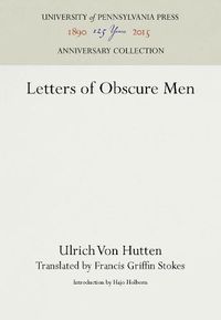 Cover image for Letters of Obscure Men