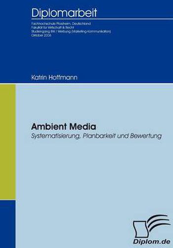 Cover image for Ambient Media: Systematisierung, Planbarkeit und Bewertung