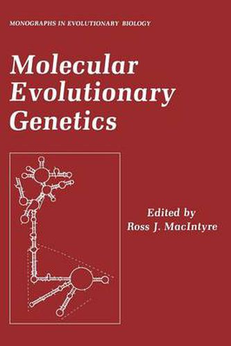 Cover image for Molecular Evolutionary Genetics