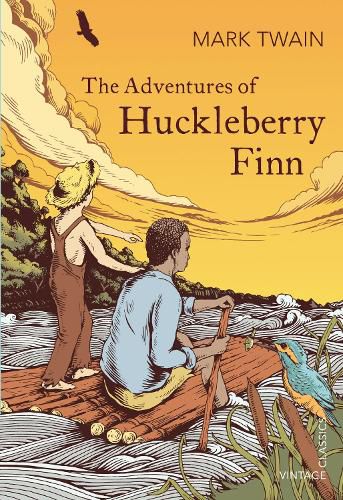 Cover image for The Adventures of Huckleberry Finn