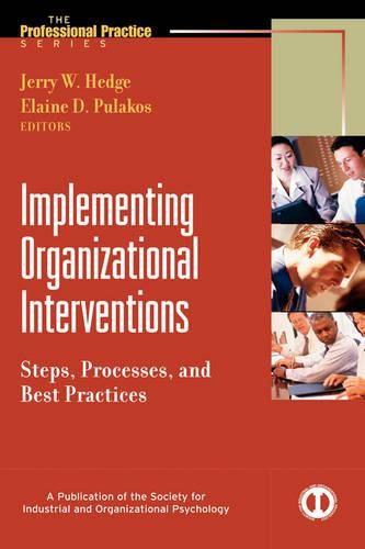 Cover image for Implementing Organizational Interventions: Steps, Processes and Best Practices