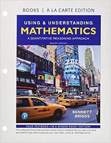 Cover image for Using & Understanding Mathematics: A Quantitative Reasoning Approach