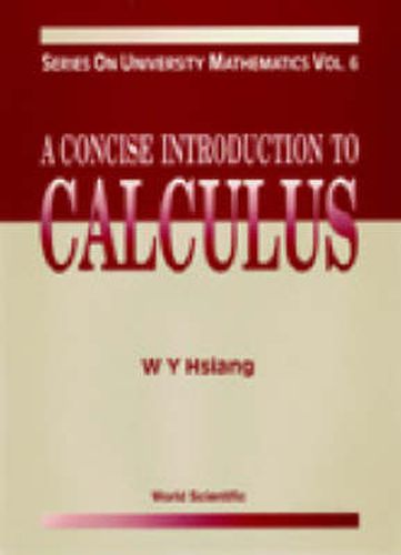 Cover image for Concise Introduction To Calculus, A