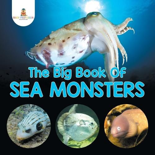 Cover image for The Big Book Of Sea Monsters (Scary Looking Sea Animals)