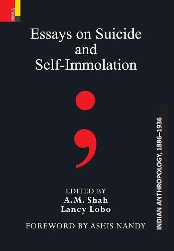 Cover image for Essays on Suicide and Self-Immolation