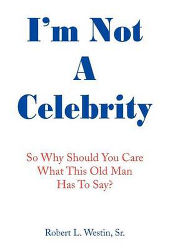 Cover image for I'm Not a Celebrity