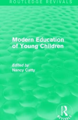 Cover image for Modern Education of Young Children (1933)